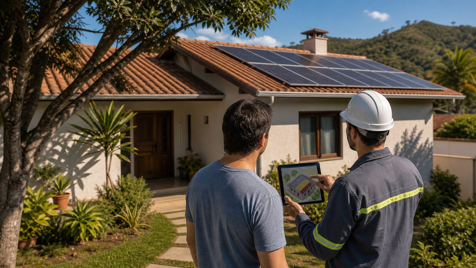 Visita tecnica de energia solar: o que observar