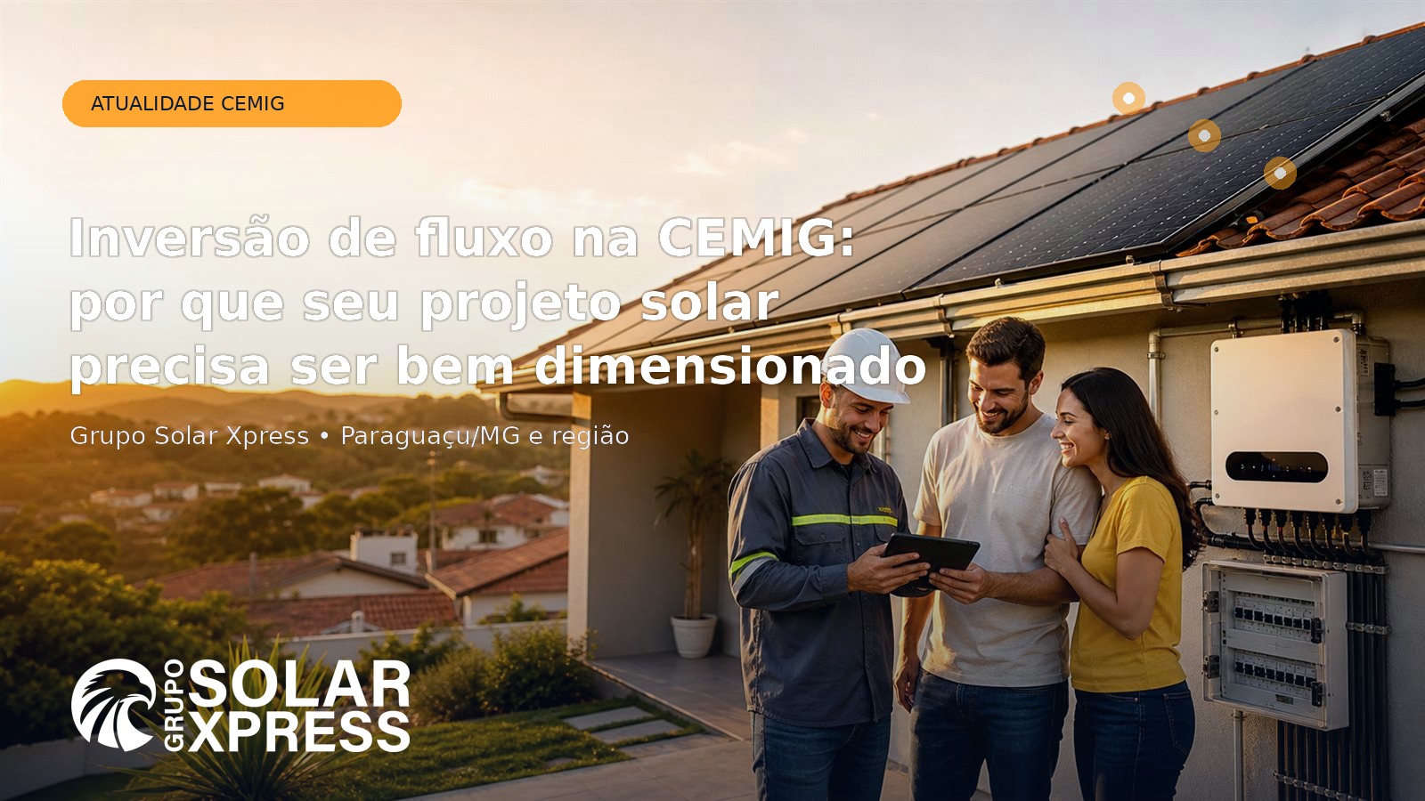 Inversão de fluxo na CEMIG: por que seu projeto solar precisa ser bem dimensionado